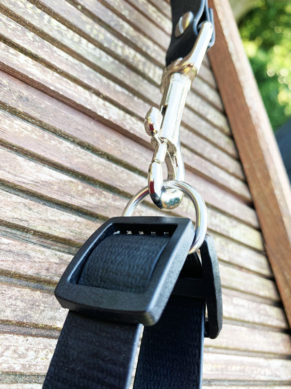 Doppel-Schleppleine FERNWEH aus BioThane®/POP - Band