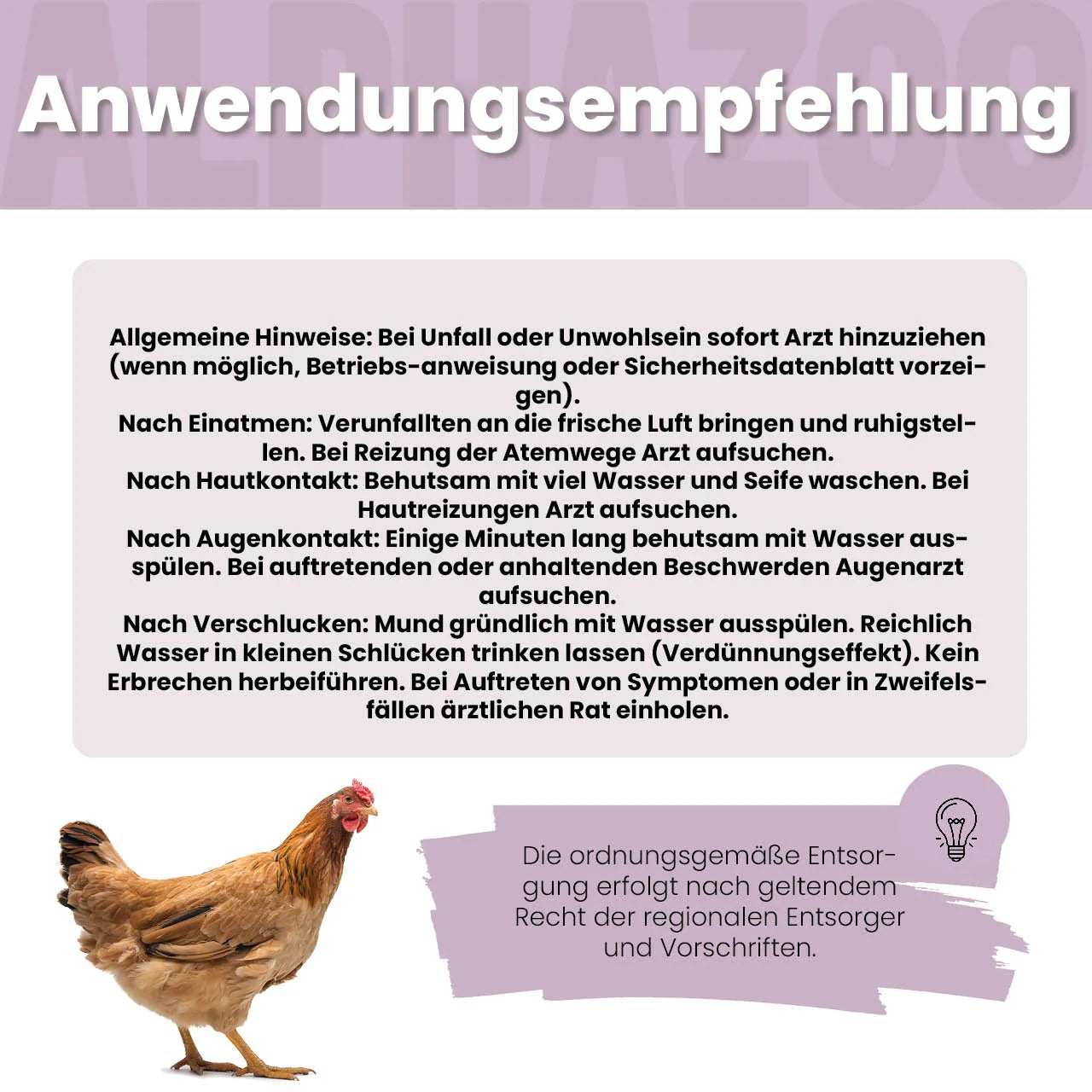 MilbHunter Milbenspray für Hühner – pflanzlich mit Geraniol & Zitronen-Eukalyptus