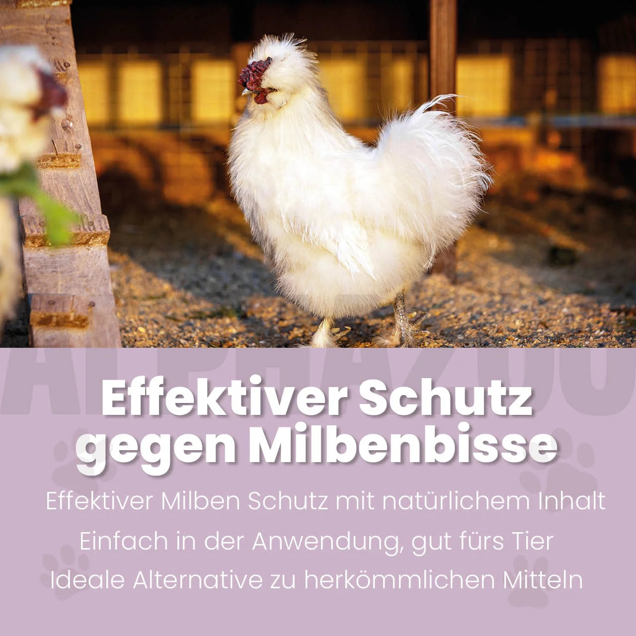 MilbHunter Milbenspray für Hühner – pflanzlich mit Geraniol & Zitronen-Eukalyptus