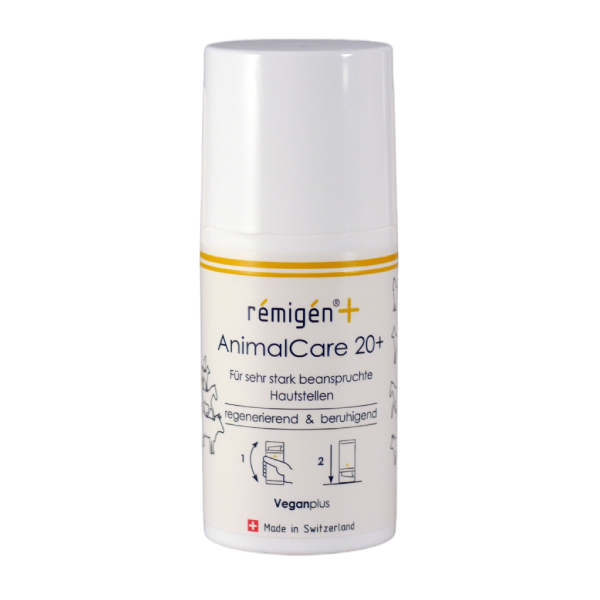 rémigén+ AnimalCare 20+ – intensive Hautpflege & Regeneration bei strapazierter Tierhaut (30 ml)