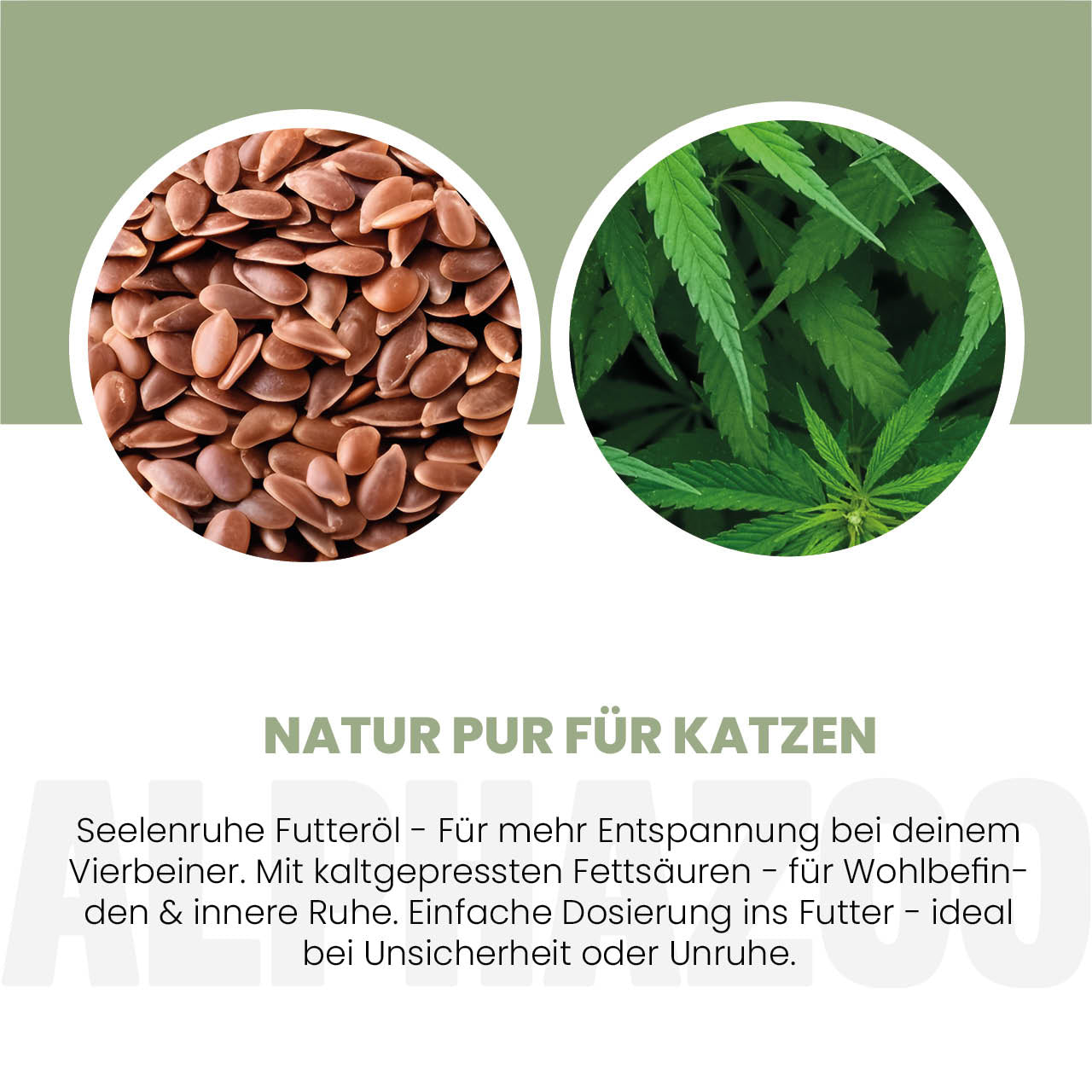 Seelenruhe Futteröl für Katzen