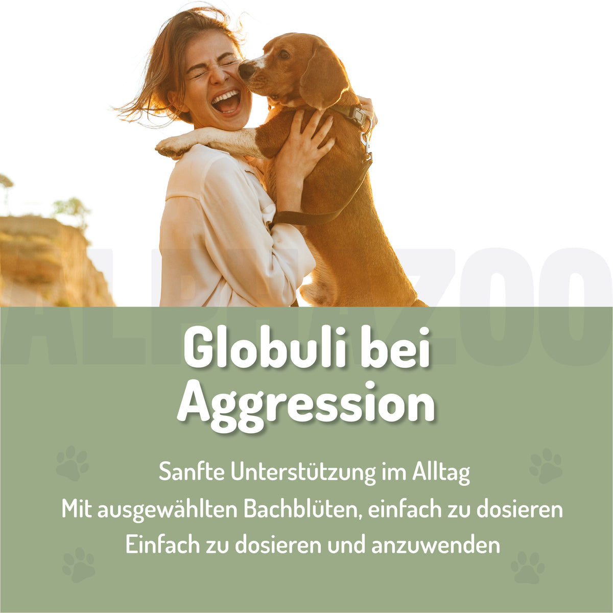 Wutbändiger Bachblüten Globuli für Hunde & Katzen – 15g