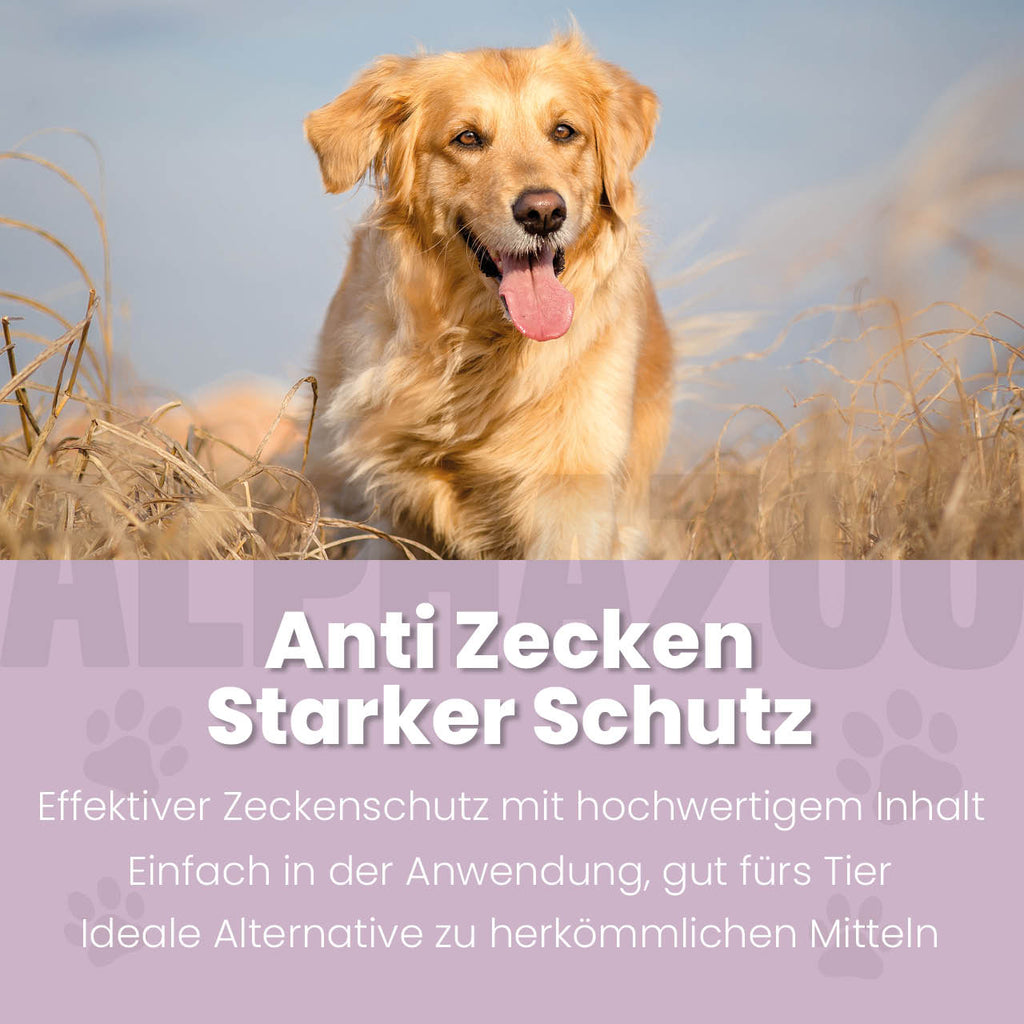 ZeckAttack Zeckenspray für Hunde – pflanzlich mit Geraniol, Lavendel & Eukalyptus